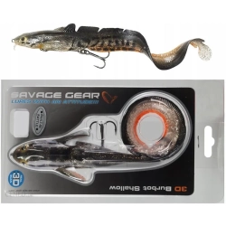 Savage Gear guma zbrojona 3D Burbot 175g silver UV